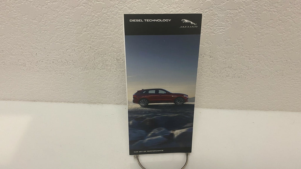 2017 Jaguar F-Pace Genuine OEM Owner's Manual Set w/Case --- Free Shipping!!!