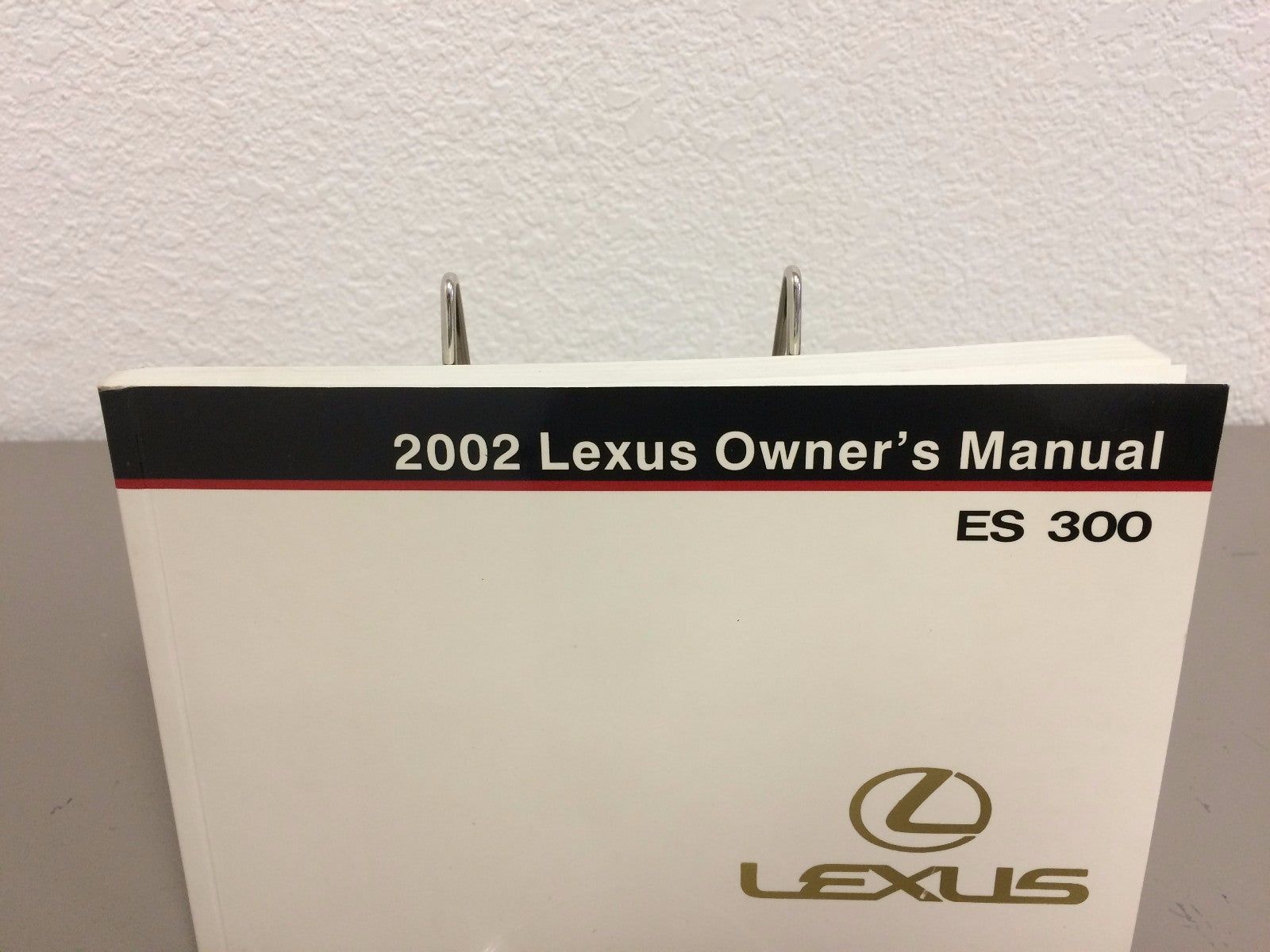 2002 Lexus ES 300 Genuine OEM Owner's Manual Set with Case -- Free Shipping!