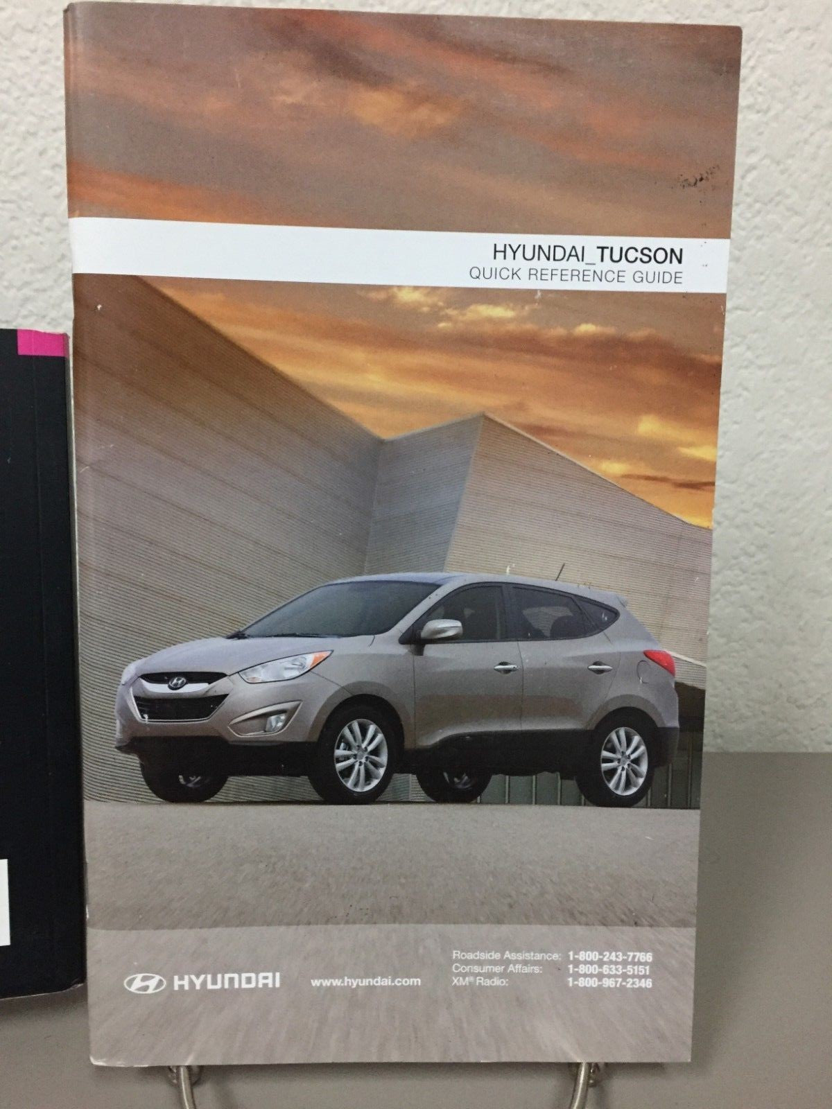 2011 Hyundai Tucson Genuine OEM Owner's Manual Set w/Hyundai Case-Free Shipping!