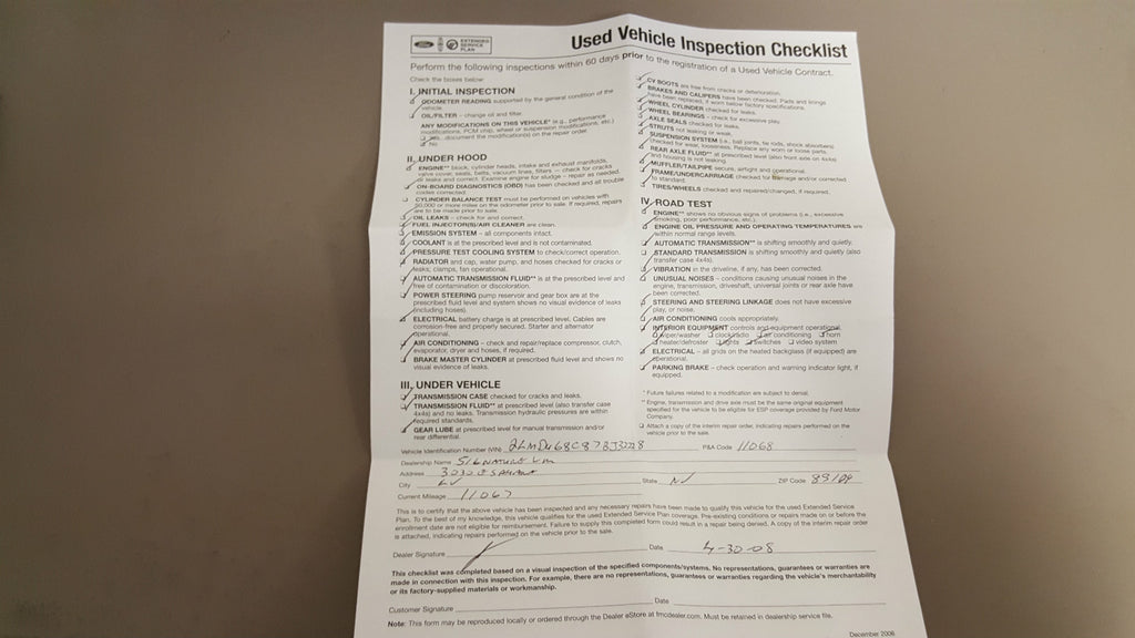 2007 Lincoln MKX Genuine OEM Owner's Manual Set with Case--Free Shipping!