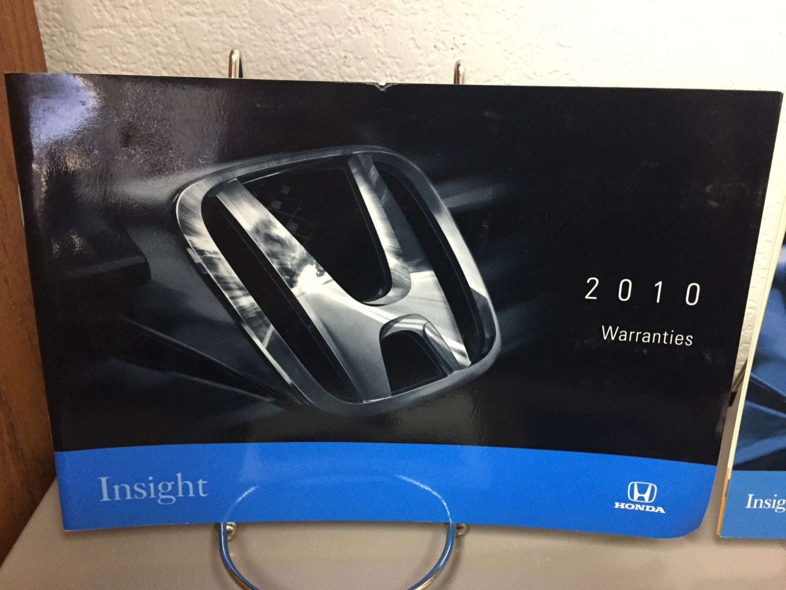 2010 Honda Insight Genuine OEM Factory Owner's Manual Set w/Case-Free Shipping!