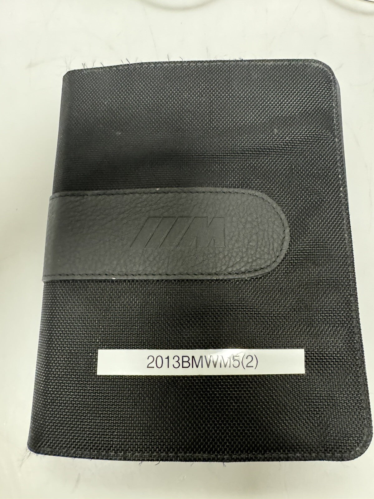2013 BMW M5 Genuine OEM Owner's Manual Set w/Navigation and BMW "M" Case