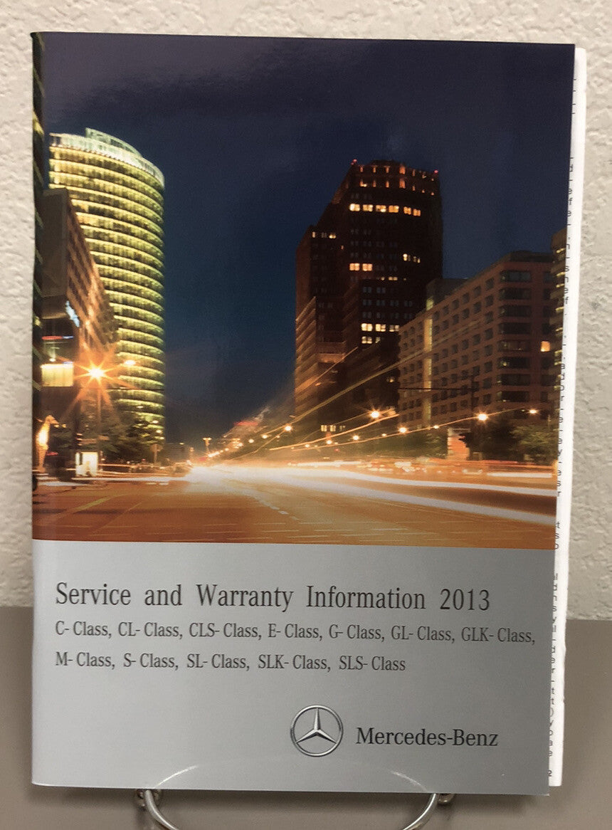 2013 Mercedes-Benz C-Class Sedan C250 C300 C350 C63 AMG Owner's Manual w/Comand