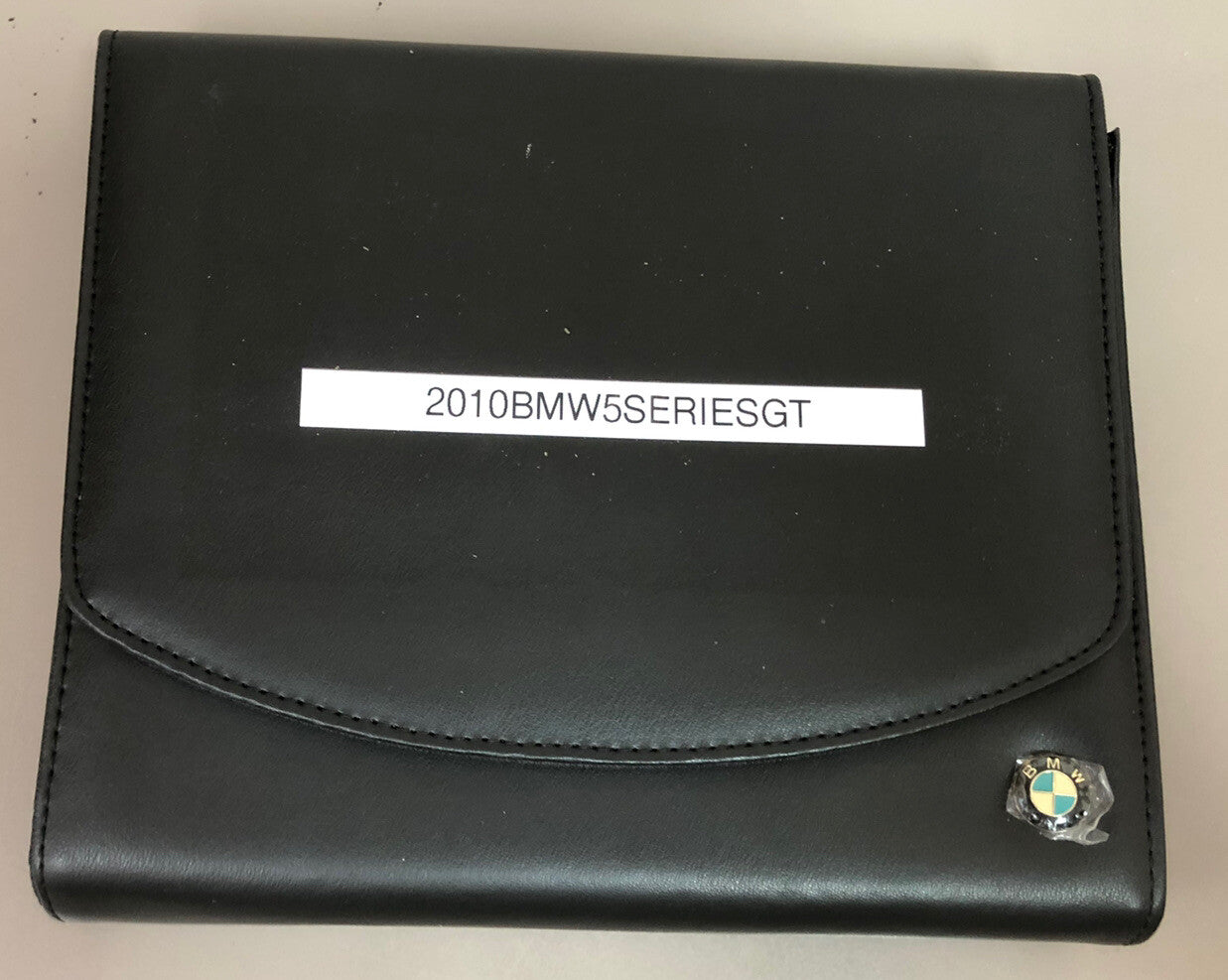 2010 BMW 550i Gran Turismo OEM Owner's Manual with Case Fast Free U.S. Shipping