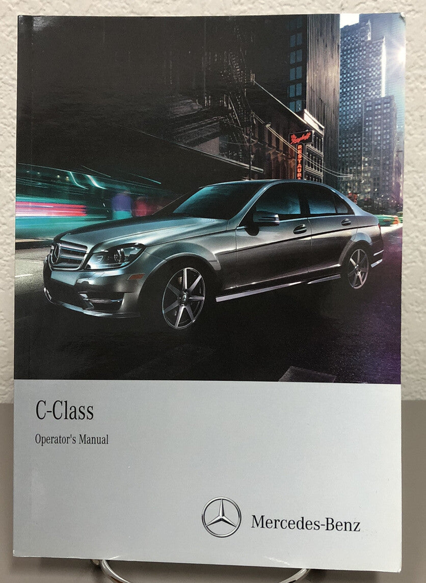 2012 Mercedes-Benz C-Class C250 C300 C350 4MATIC C63 AMG Owner's Manual w/Comand