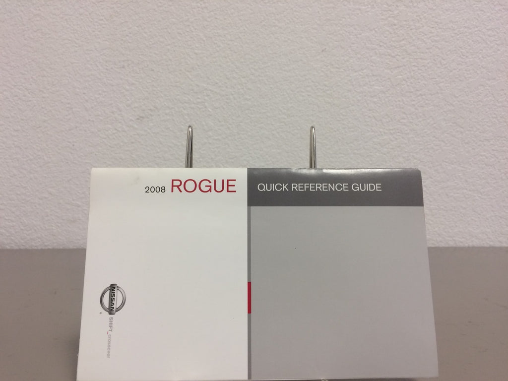 2008 Nissan Rogue OEM Owner's Manual Set with Case--Free Shipping!