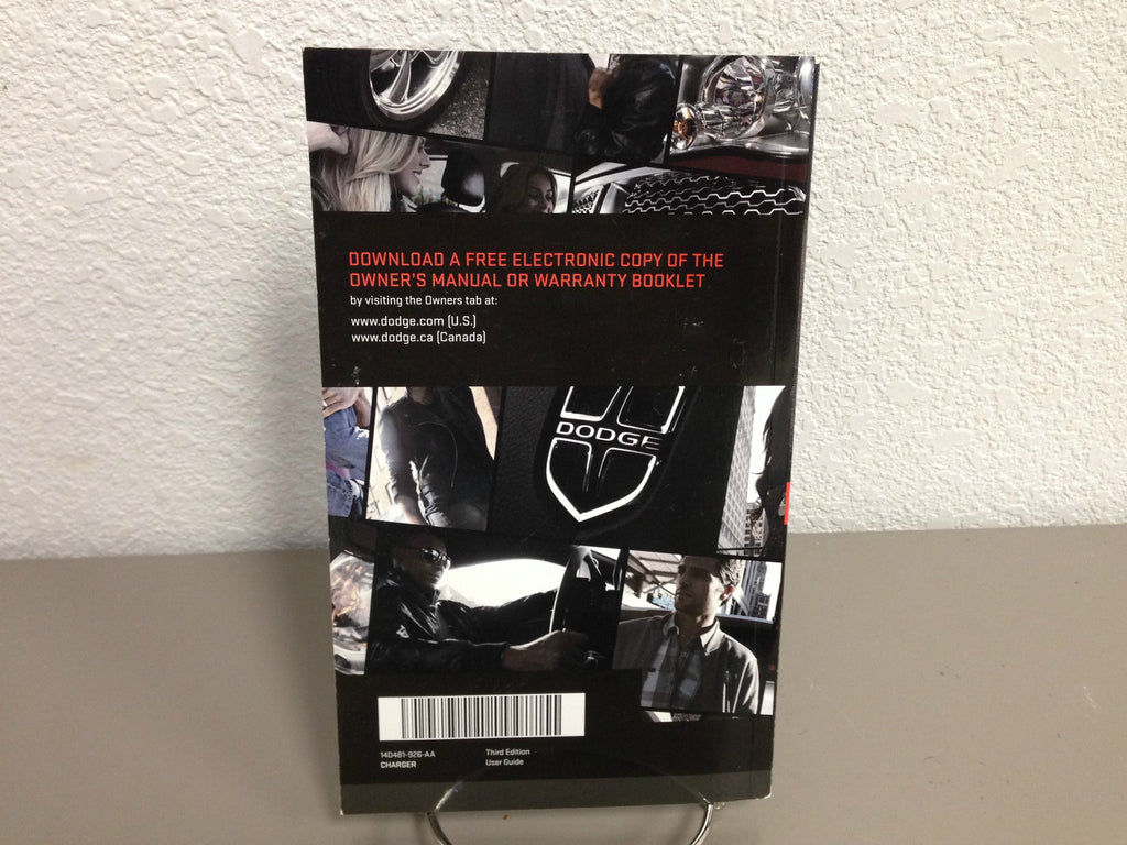 2014 Dodge Charger including SRT Genuine OEM Owner's Manual - Fast Free Shipping