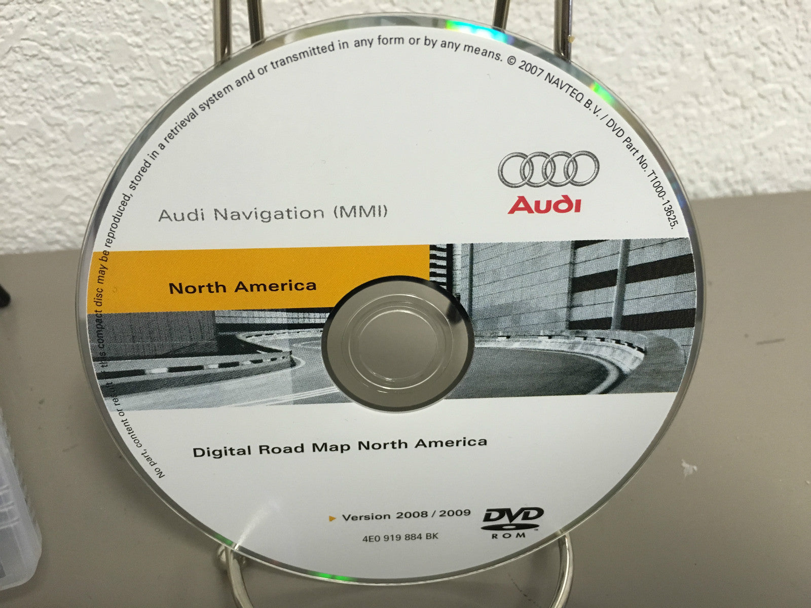 AUDI Navigation System North America DVD - Version 2008/2009