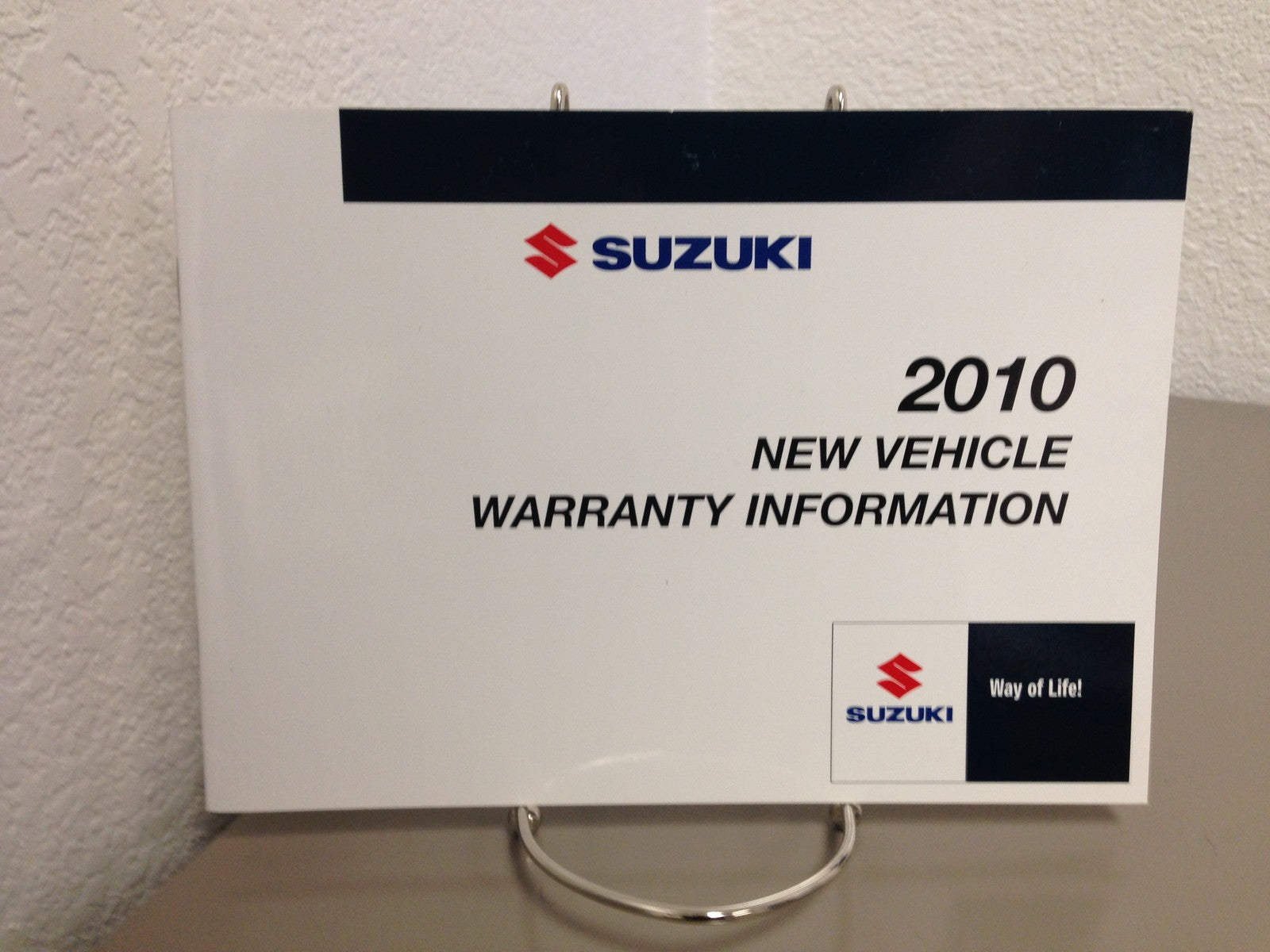 2010 Suzuki SX4 OEM Owner's Manual w/ Supplements & Case - Free Shipping
