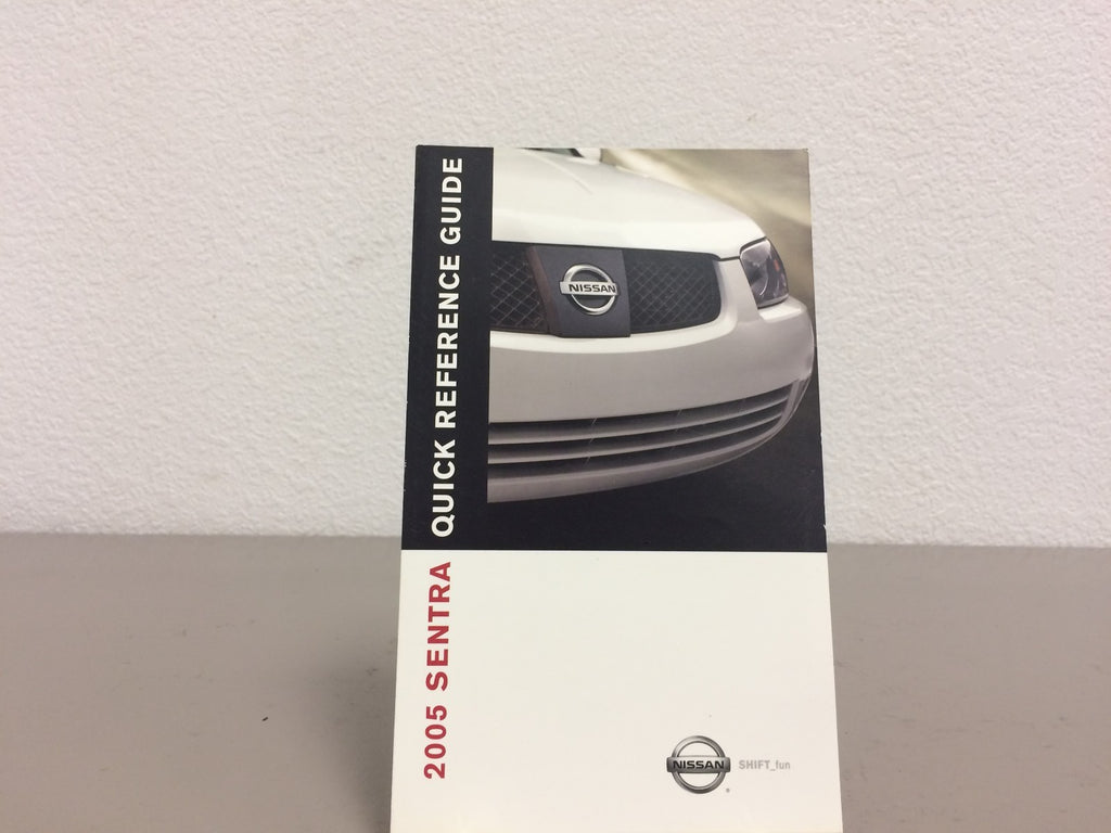 2005 Nissan Sentra Genuine OEM Owner's Manual Set with Case and Free Shipping!