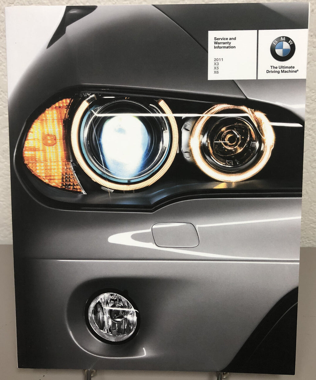 2011 BMW X3 xDrive 2.8i X3 xDrive 3.5i Genuine OEM Owner's Manual w/Case