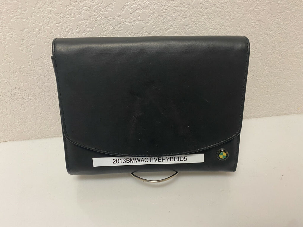 2013 BMW Active Hybrid 5 OEM Owner's Manual w/Case --- Free shipping!!!