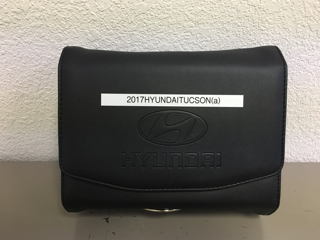 2017 Hyundai Tucson Genuine OEM Owner's Manual Set w/Hyundai Case-Free Shipping