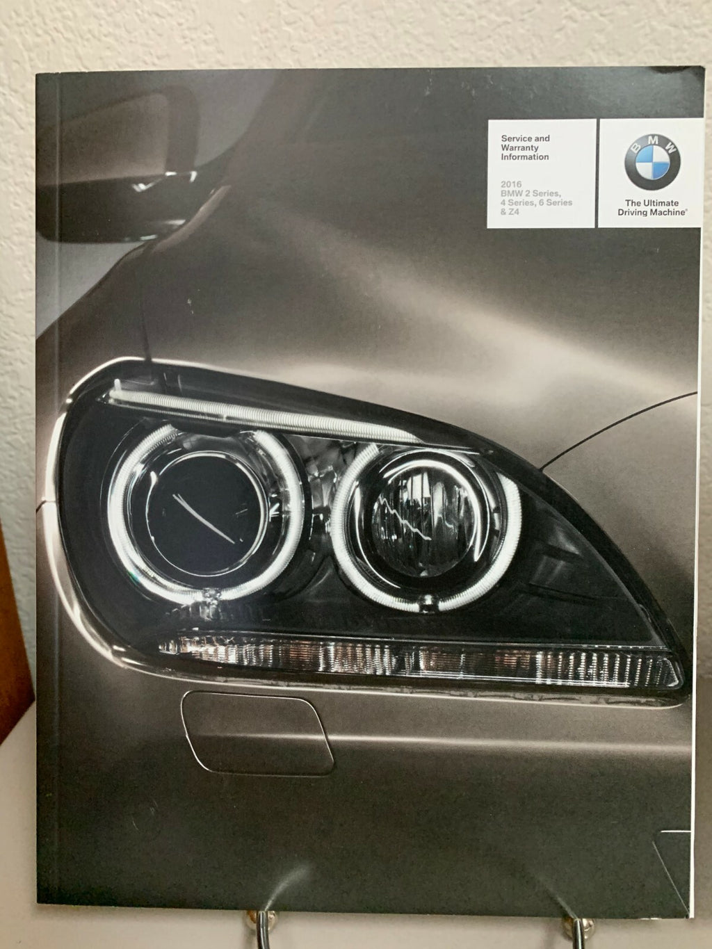 2016 BMW 4 Series Gran Coupe 428i 435i xDrive Genuine OEM Owner's Manual w/Case