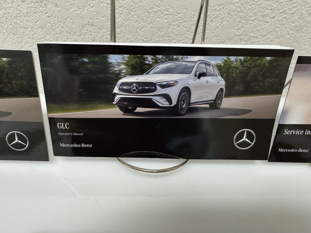 2025 Mercedes-Benz GLC Genuine OEM Owner's Manual Set w/Mercedes Case