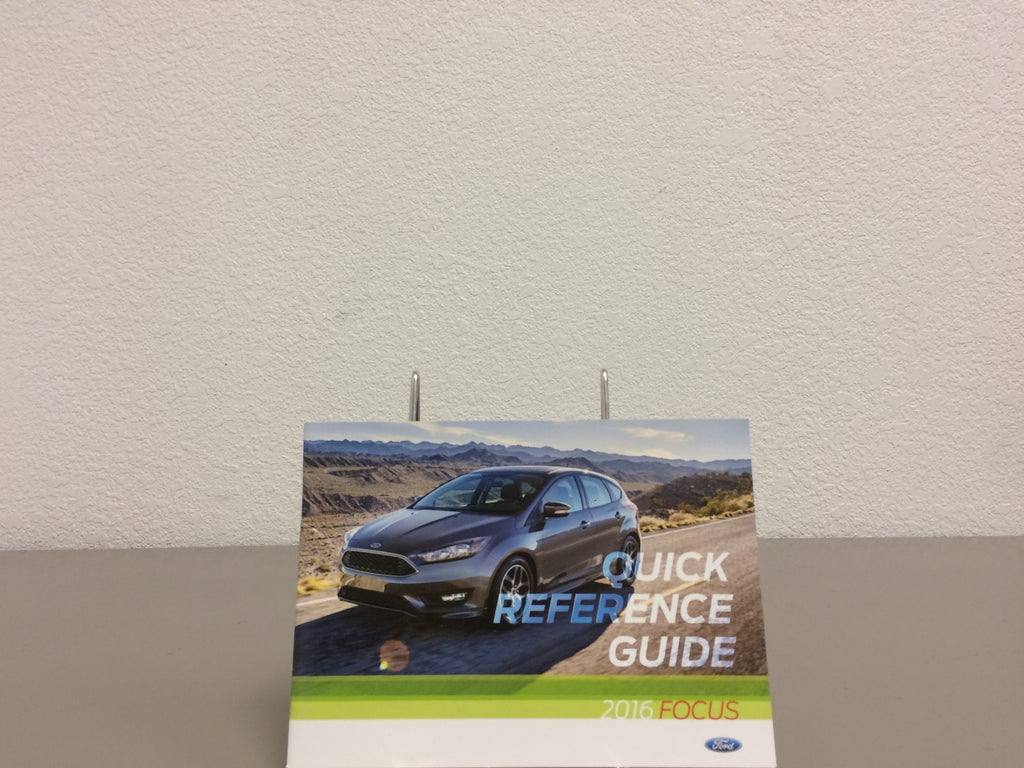 2016 Ford Focus Genuine OEM Owner's Manual Set w/ Supplements and Case