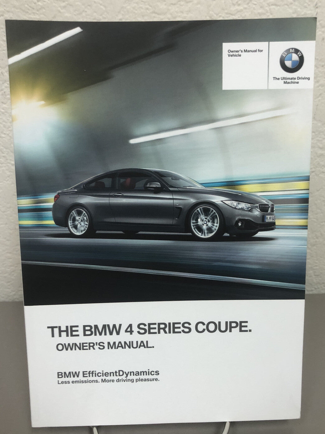 2014 BMW 4 Series Coupe 428i 435i xDrive Owner's Manual Set w/BMW Case and Navi