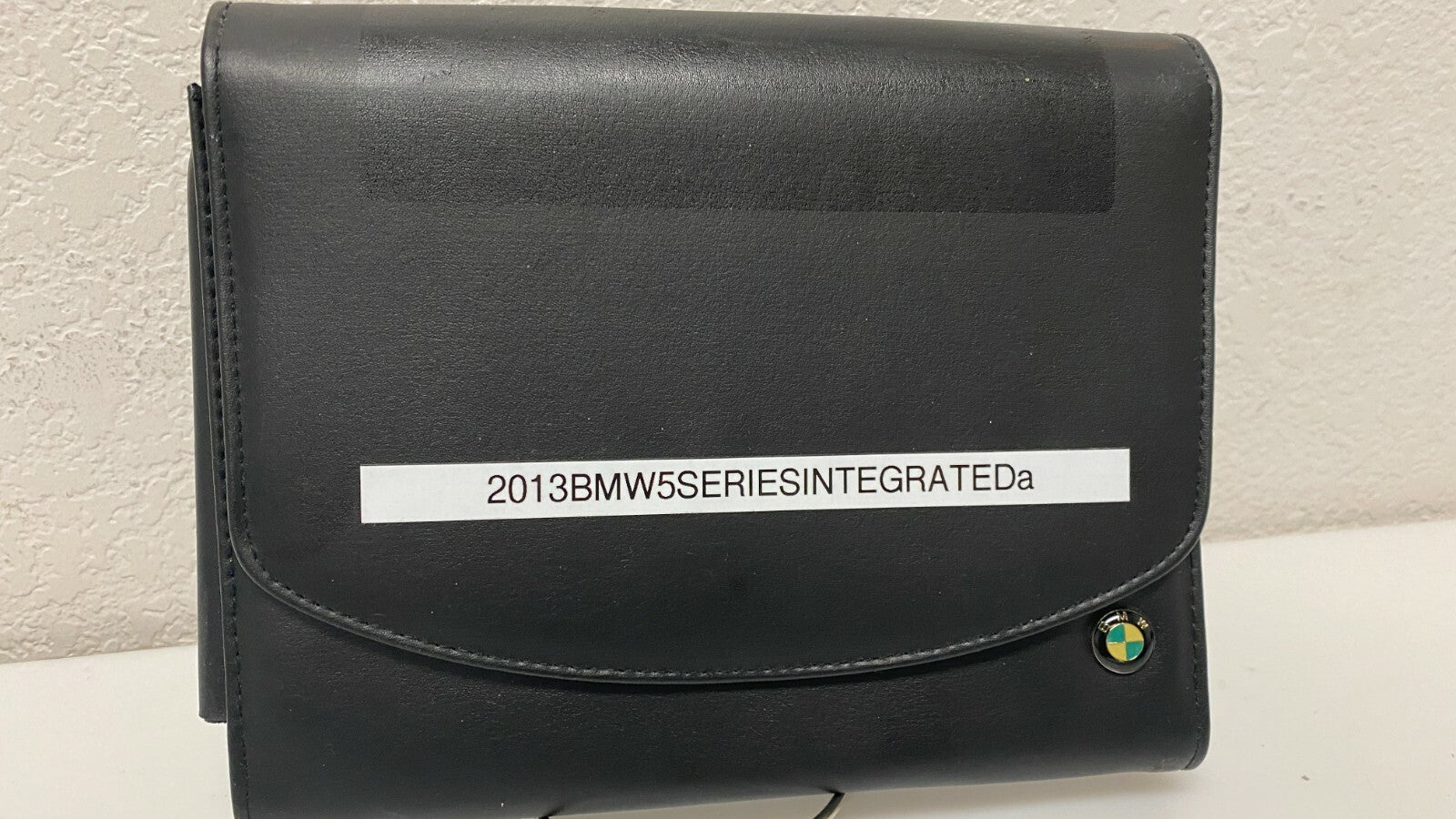 2013 BMW 5-Series Integrated Sedan 528i 535i 550i Owner's Manual