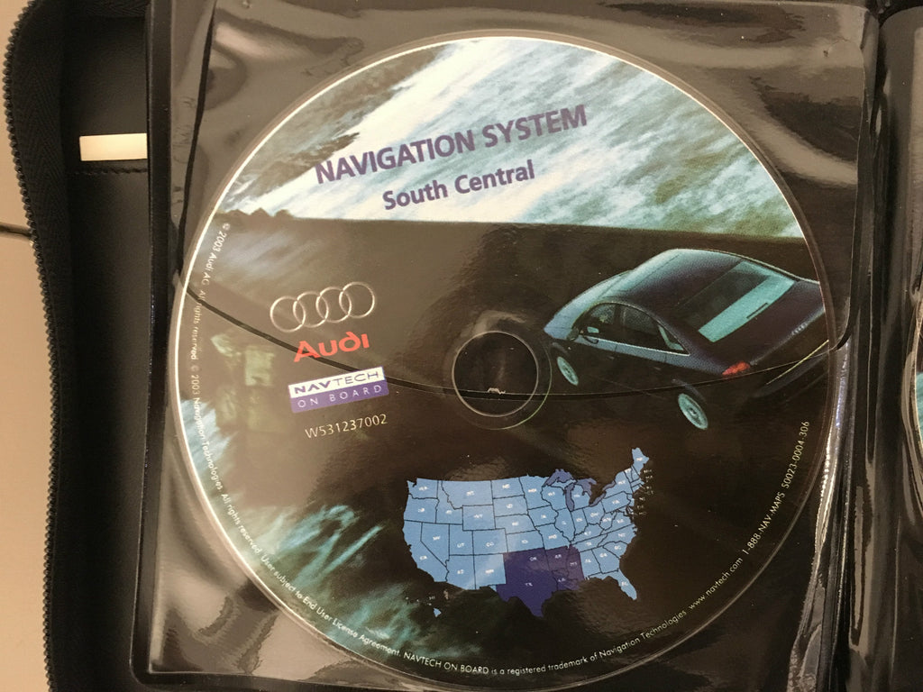 02 03 04 Audi Allroad A6 S6 RS6 A8 A8 L S8 TT Navigation CD Set W531237002