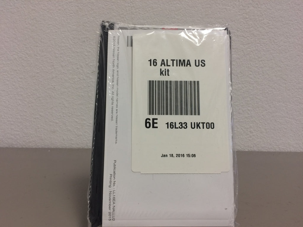 NEW! 2016 Nissan Altima Sedan OEM Owner's Manual & Case-STILL FACTORY SEALED!!!!