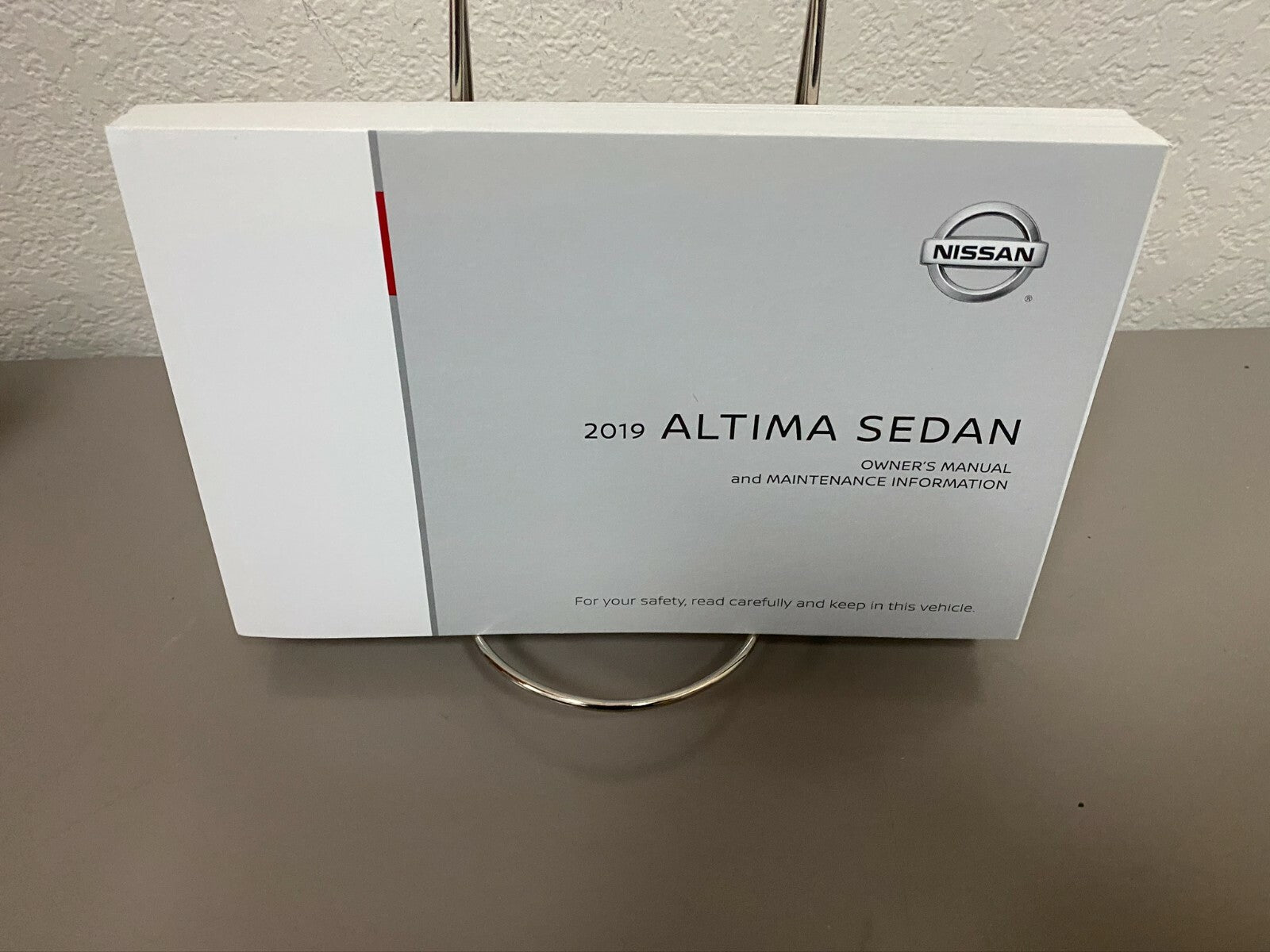 2019 Nissan Altima Genuine OEM Owner's Manual Set with Navigation Manual & Case