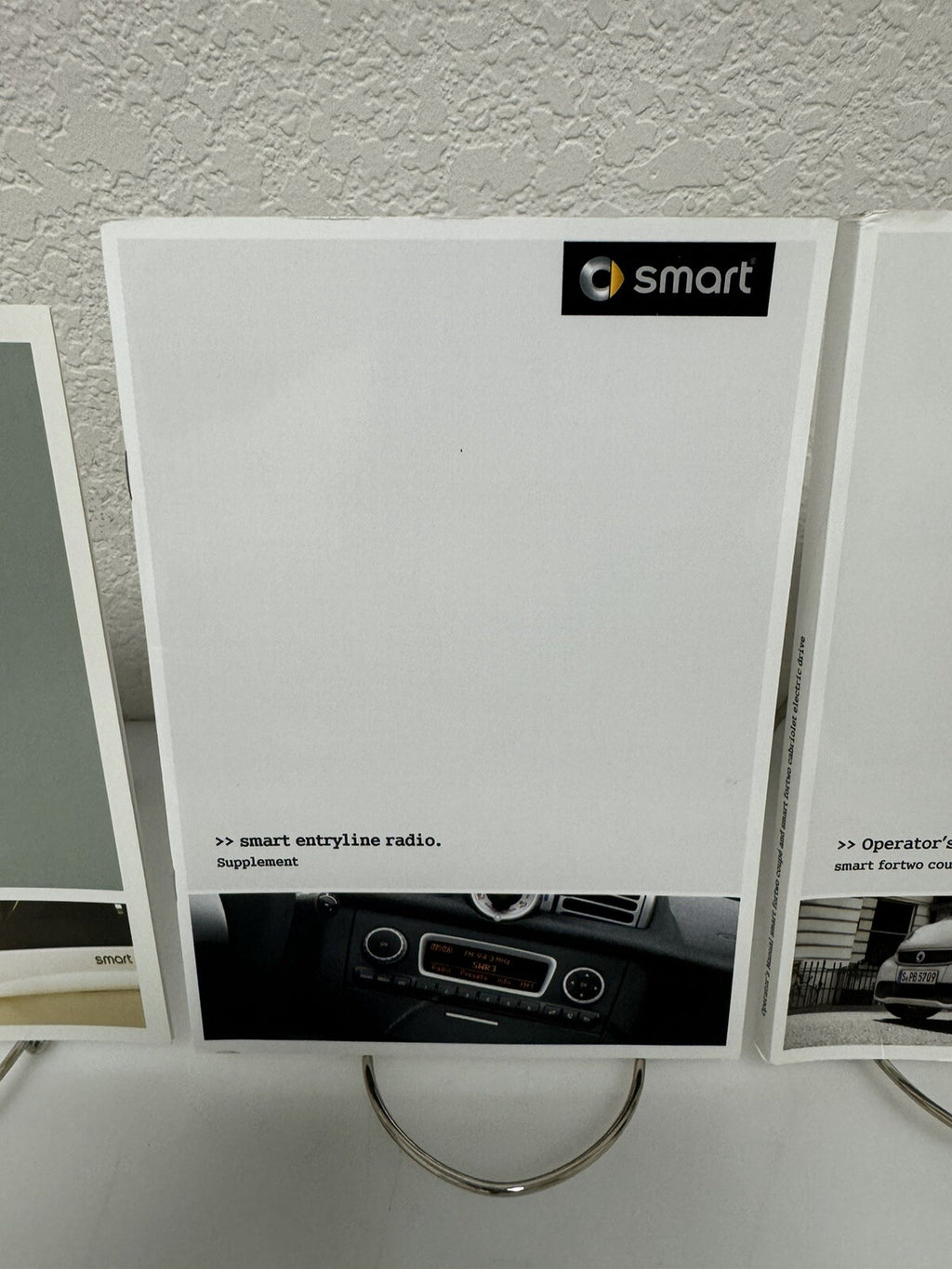 2014 Smart ForTwo Electric Car Owners Manual w/Bonus Key FOB-Genuine OEM