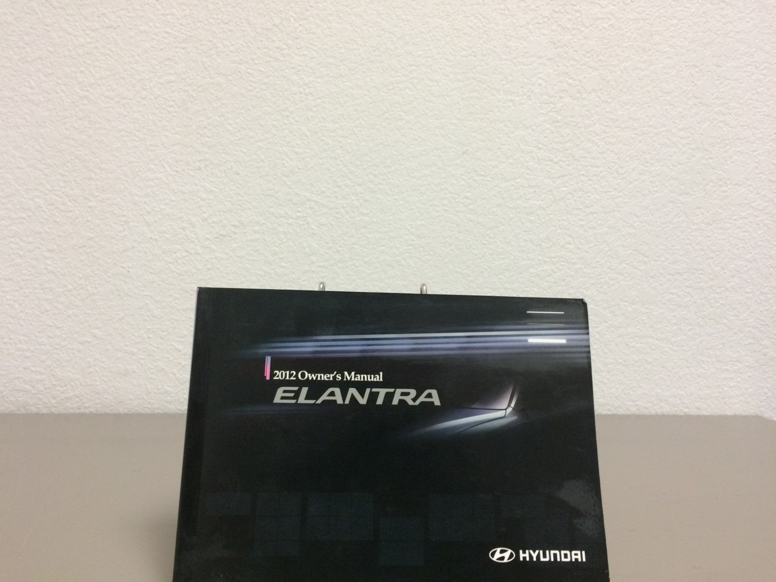 2012 Hyundai Elantra Genuine OEM Owner's Manual Set w/Navigation & Bonus Key FOB