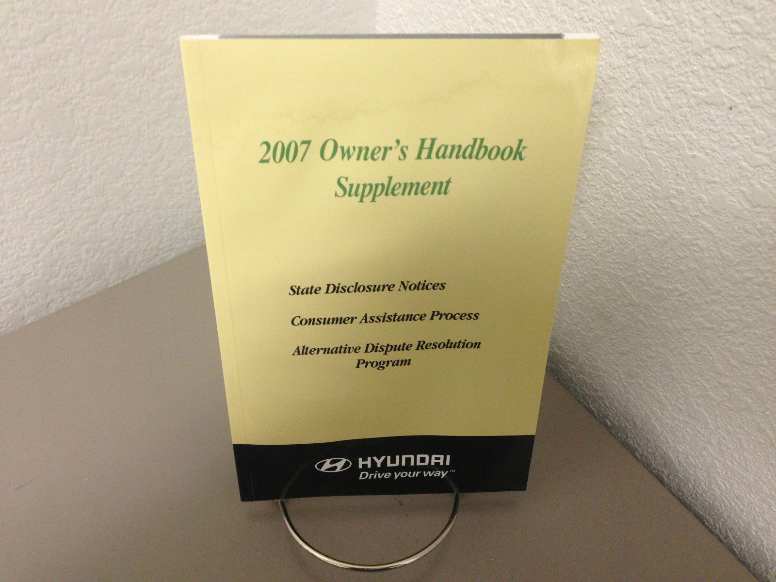 2007 Hyundai Veracruz Genuine OEM Owner's Manual Set w/Case--Free Shipping!!!