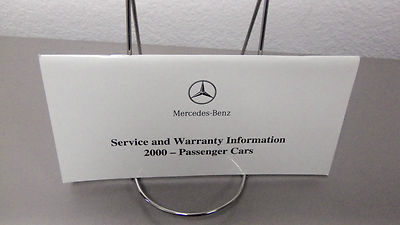 2000 Mercedes Benz E-Class E320 E320AWD E430 E55AMG Owners Manual-Free Shipping!