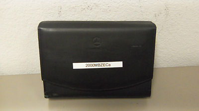 2000 Mercedes Benz E-Class E320 E320AWD E430 E55AMG Owners Manual-Free Shipping!
