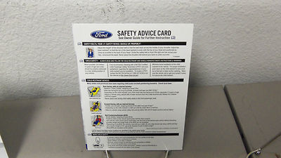2010 Ford Fusion Genuine OEM Owner's Manual w/Supplemental Manuals & Ford Case