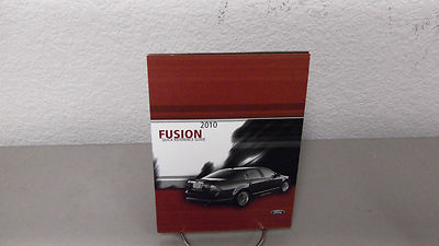 2010 Ford Fusion Genuine OEM Owner's Manual w/Supplemental Manuals & Ford Case