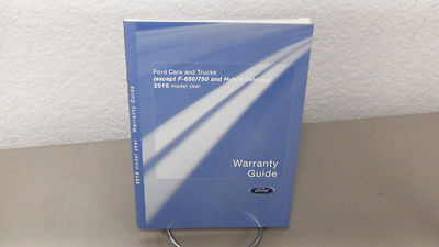 2010 Ford Fusion Genuine OEM Owner's Manual w/Supplemental Manuals & Ford Case