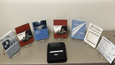 2010 Ford Fusion Genuine OEM Owner's Manual w/Supplemental Manuals & Ford Case