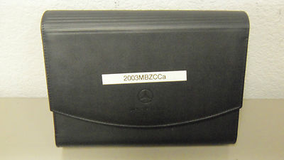 2003 Mercedes Benz C-Class C240 C240 AWD C320 C320 AWD C32 AMG Owners Manual
