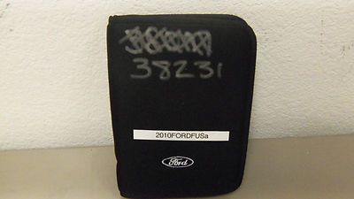 2010 Ford Fusion Genuine OEM Owner's Manual w/Supplemental Manuals & Ford Case