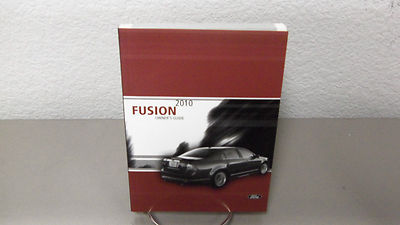 2010 Ford Fusion Genuine OEM Owner's Manual w/Supplemental Manuals & Ford Case
