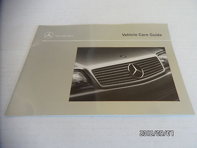 1998  Mercedes Benz ML320 Owners Manual--Fast Free Shipping to All 50 States